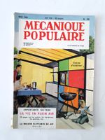 Mecanique populaire, N° 168, mai 1960, 15,7 x 23,2 cm, 128 p