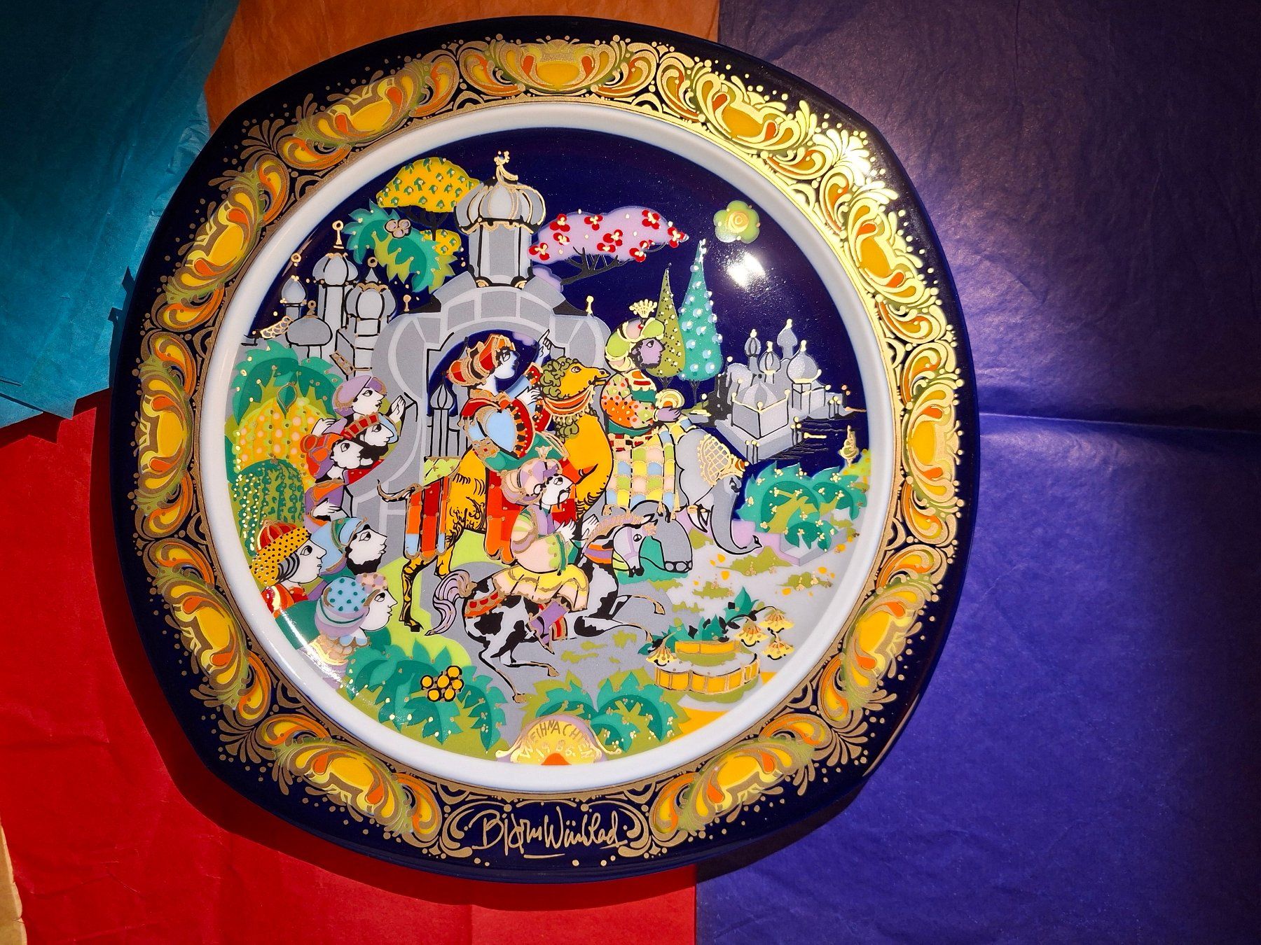 Rosenthal Assiettes: Rosenthal Weihnachtsteller 1985 – D'occasion à Weiningen ZH par Annakatharina