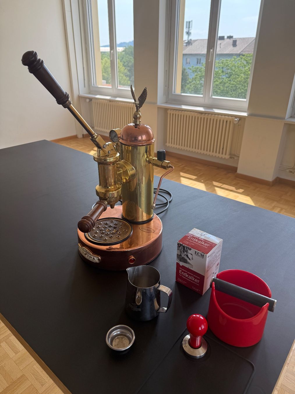 Macchine per caffè & Macchine per espresso: ELEKTRA MICRO CASA LEVA S1C mit Zubehör – Usato da Bern venduto da miro-co. 1