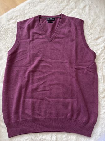 Original Herrenweste / Gilet von Tom Rusborg, Cashmere New