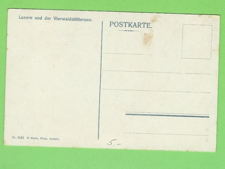 Cartoline postali: Luzern und der Vierwaldstättersee – Usato da Zürich venduto da t24_de 1