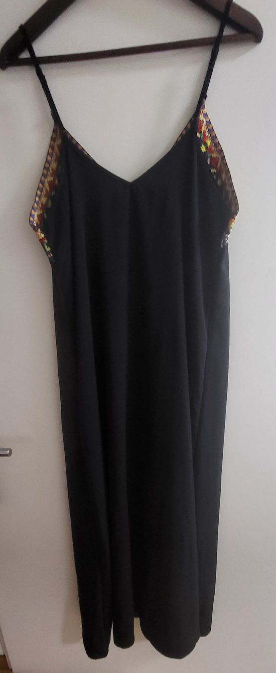 Vestiti: Maxikleid mit Geo Bandmuster – Nuovo (secondo la descrizione) da Basel venduto da sci_67ms 3
