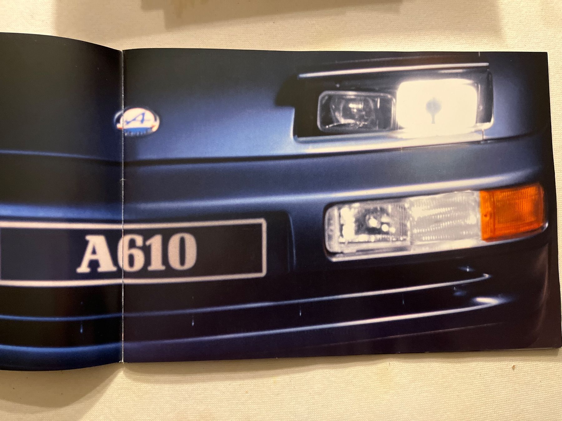 Documenti: Alpine A610 Turbo Prospekt 2teilig – Usato da Goldach venduto da SSRConzept 1