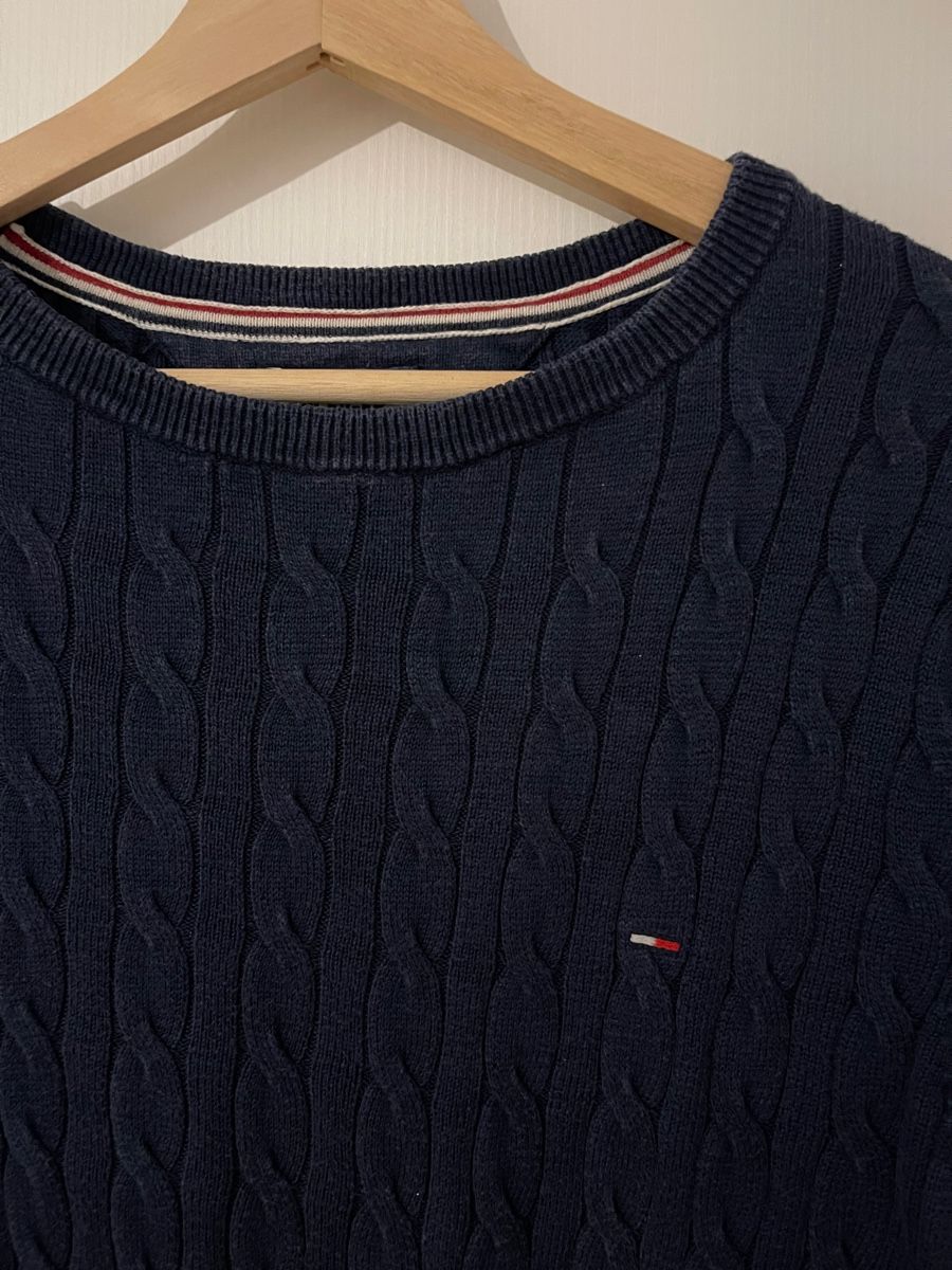Tommy Hilfiger Maglioni & Felpe: Tommy Hilfiger Strickpullover, dunkelblau, Gr. M - Top! Y2k – Usato da Wetzikon ZH venduto da Jan_wojt 1