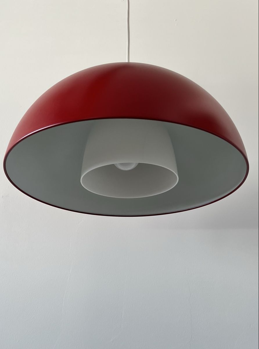 Ikea Lampadari & plafoniere: IKEA Brasa Decklampe in Rot – Usato da Köniz venduto da mil_p