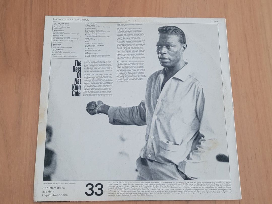 Schallplatten: LP  Nat King Cole – Gebraucht aus Martigny von MZ-67 1