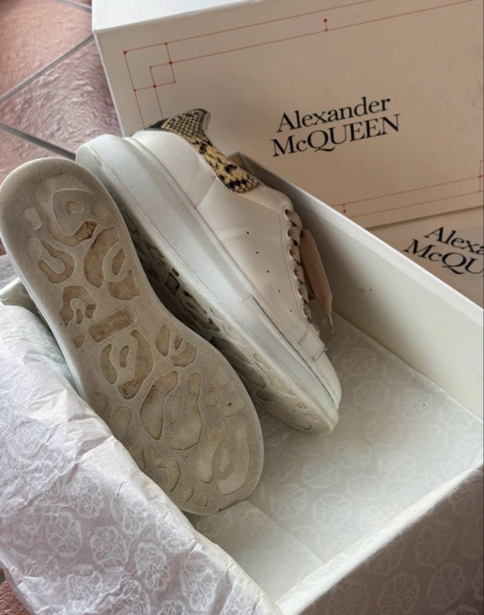 Alexander Mcqueen Chaussures hommes: Alexander McQueen Sneakers Weiss Gr. 40.5 – D'occasion à Zürich par janni_jj12 3