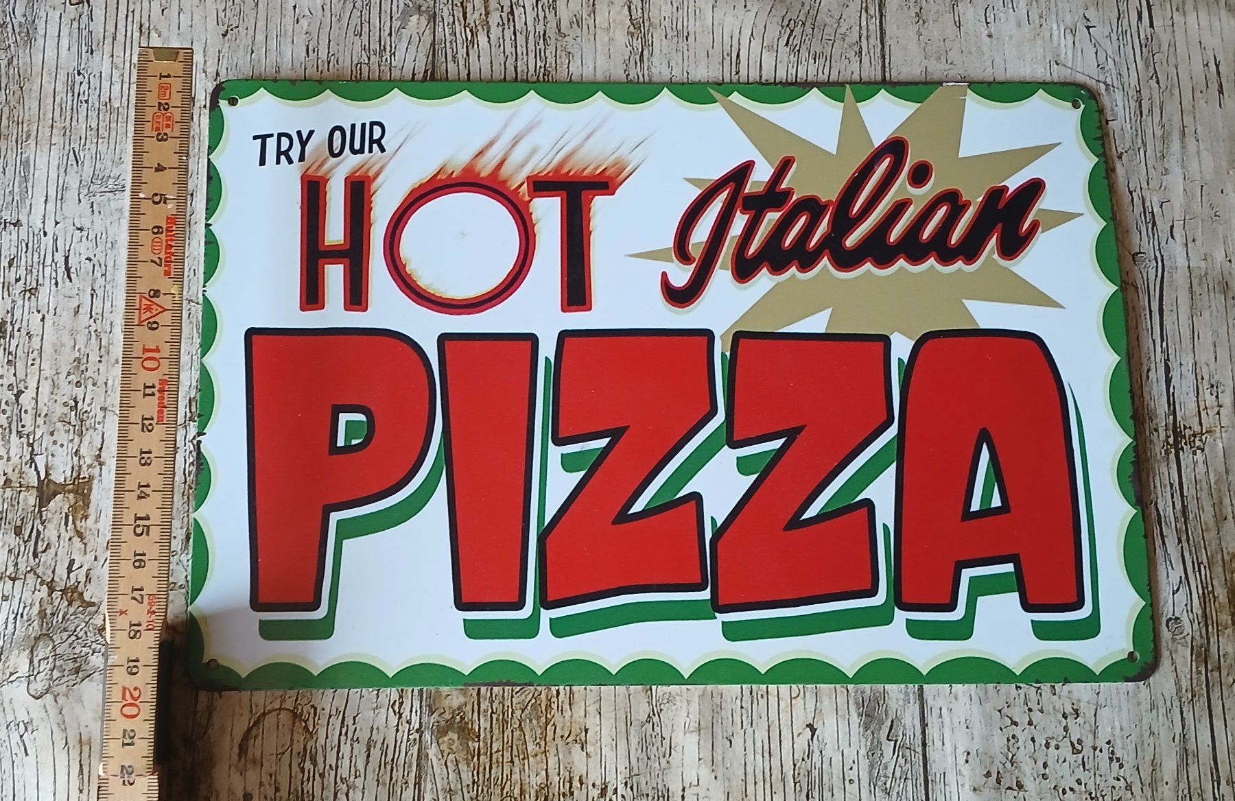 Ecriteaux: Pizzaschild 30x20cm – D'occasion à Galgenen par flexvertebra