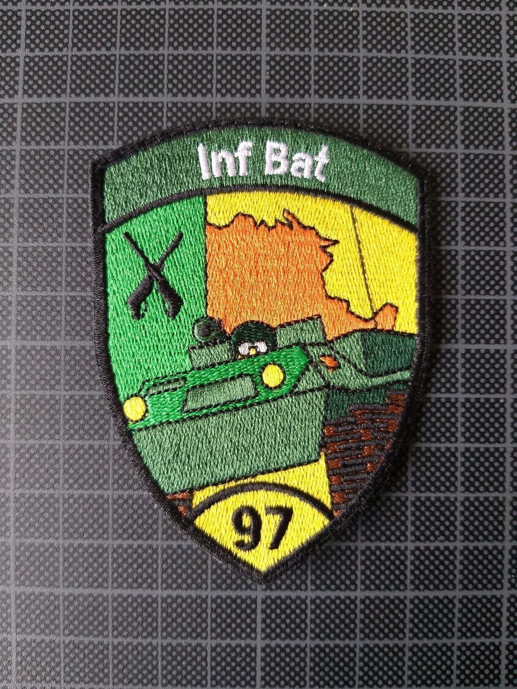 Placchette & Badge: Verbandsabzeichen Inf Bat 97 Kp 3 – Usato da Bauma venduto da SwissMilitaria