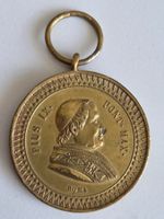 Medaillon Papst Pius IX. Roma St. Peter Kirche