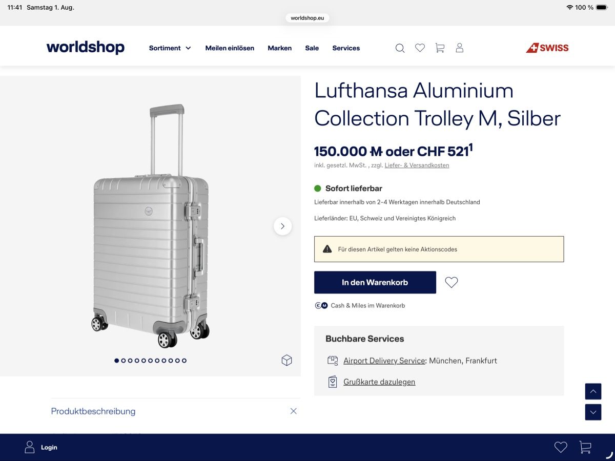 Sonstiges zu Aviatik: Aluminium Lufthansa Trolley – Gebraucht aus Maseltrangen von beetle_1302 6