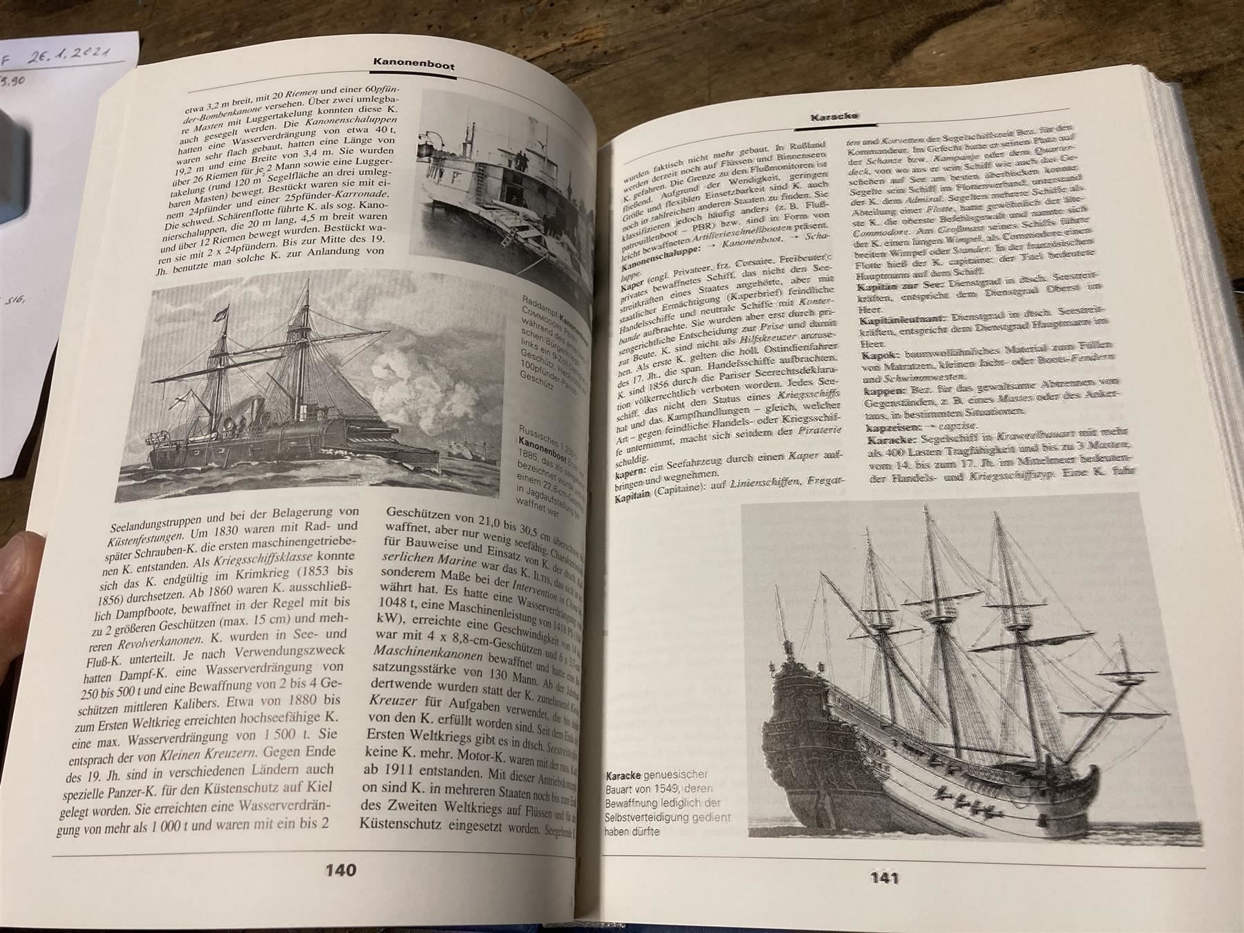 Libri: Marine Enzyklopädie Schiffe Boote – Usato da Bern venduto da Jwpm66 5