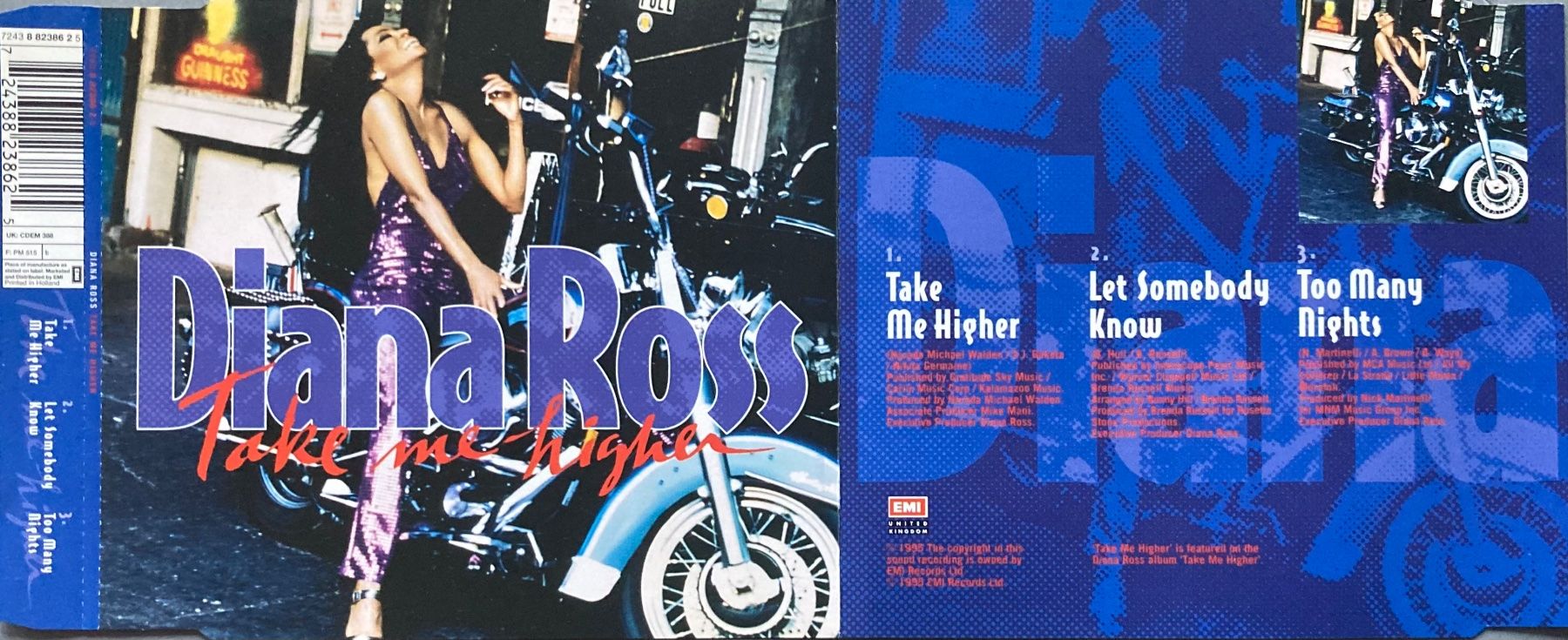 CD: DIANA ROSS - TAKE ME HIGHER – Usato da Poliez-Pittet venduto da Newtown-Records