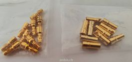 3.5 mm Bananenstecker für Verbindung Motor < -> Regler