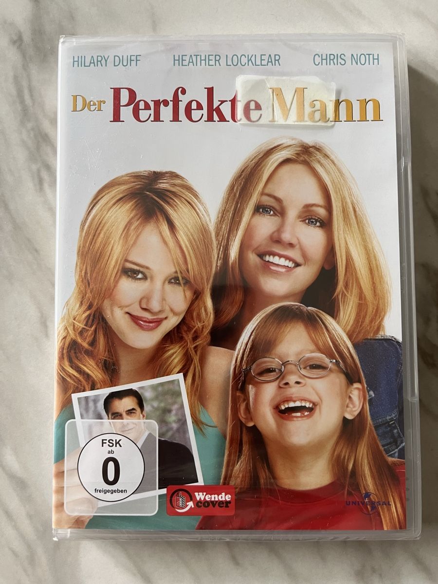 Alle DVDs: DVD Der Perfekte Mann FSK 0 – Neu und originalverpackt aus Basel von dienstmann