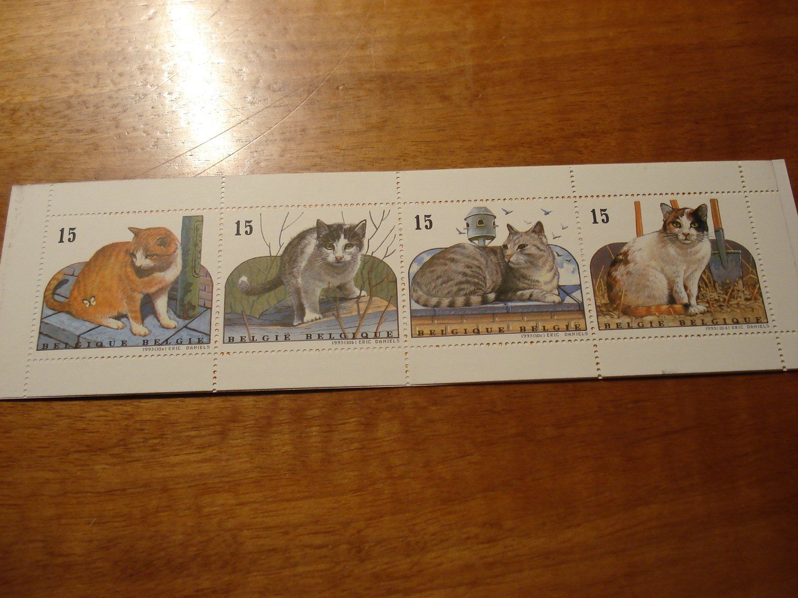 Tous les timbres: Belgien 1993, Markenbüchlein Katzen ** – D'occasion à Niederwil AG par morostahu 1