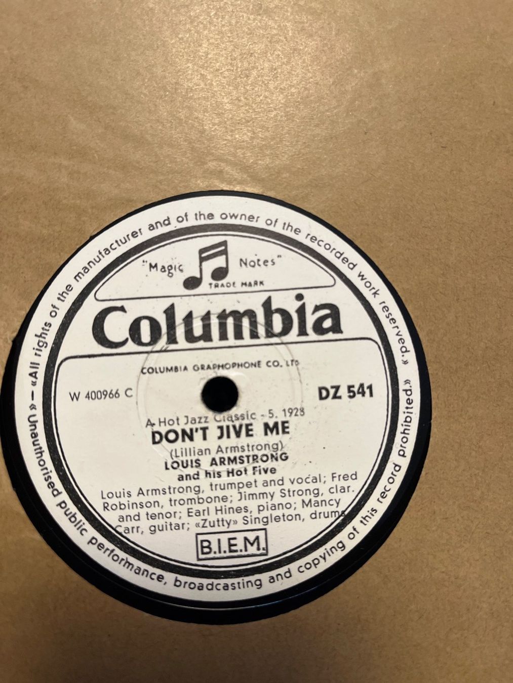 Dischi in vinile: Schellackplatten Konvolut Louis Armstrong – Usato da Hätzingen venduto da pflanzan222 6