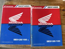 Honda Werkstatthandbuch SES125/150 2 Stk. 2002