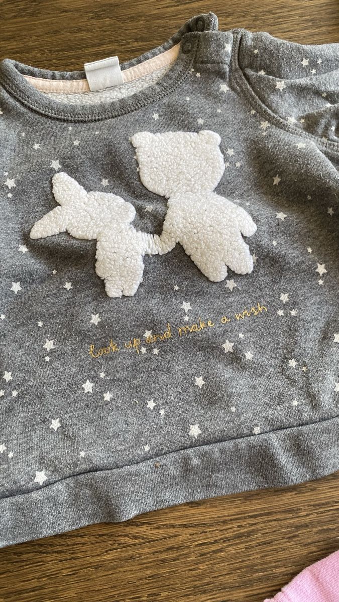 H&M Lotti & Set di vestiti: 3er Set Baby Pullover Gr. 68 - Rosa Blau Eule Baby Pullis – Usato da Hochwald venduto da _biene_ 4