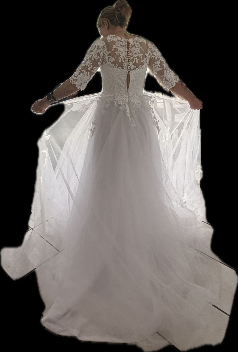 Robes: Hochzeitskleid 38 – D'occasion à Wittenwil par Rebebach 2