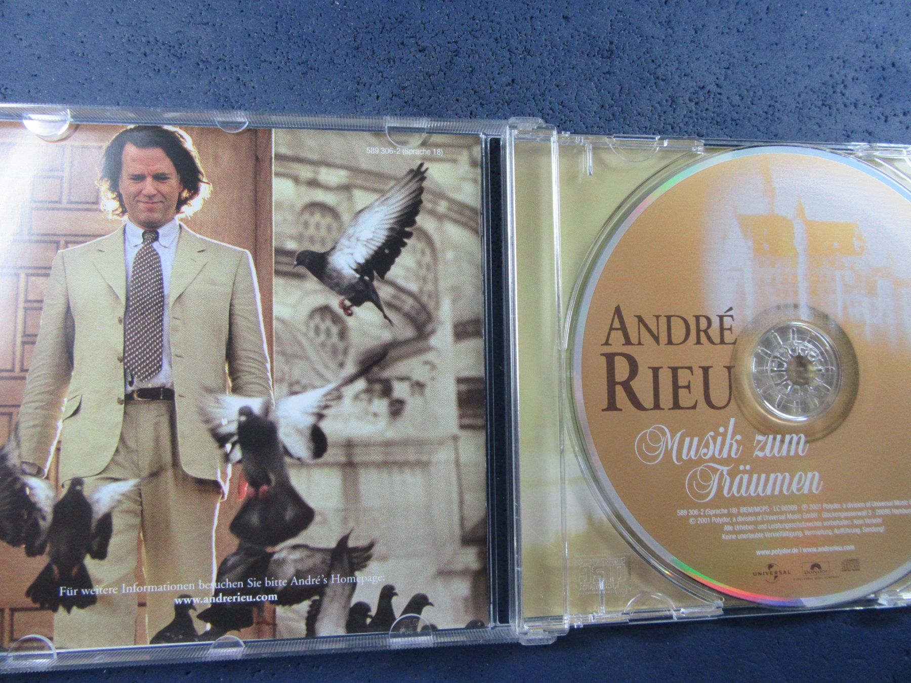 CD: ANDRE RIEU CD MUSIK ZUM TRÄUMEN – Usato da Ettingen venduto da Hausi4711 2