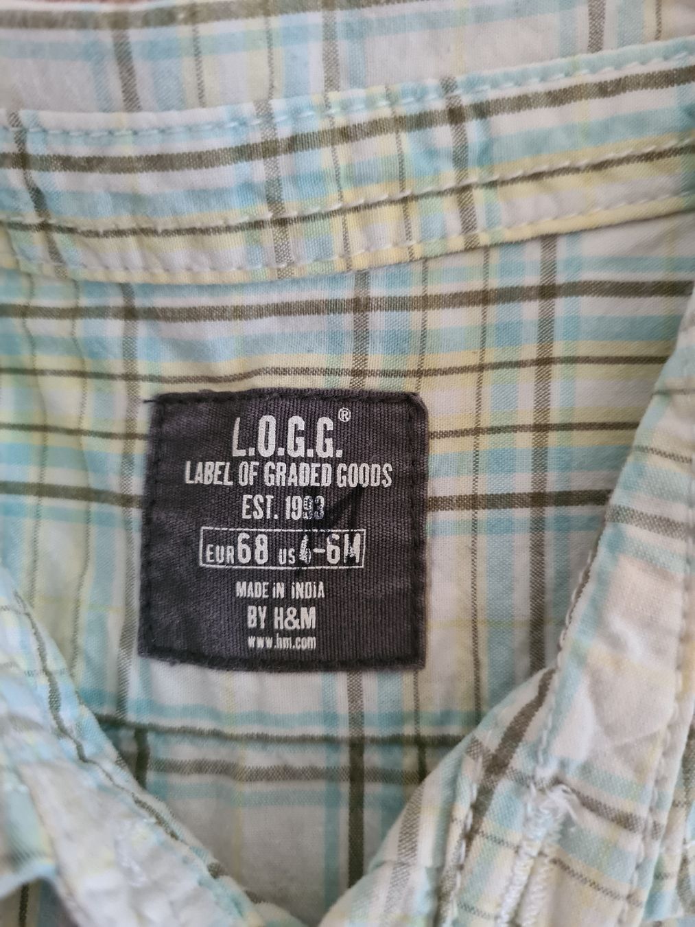 H&M Camicie, T-shirt & Polo: Logg Hemd Gr. 68 Kurzarm   – Usato da Horw venduto da Mirii91 1