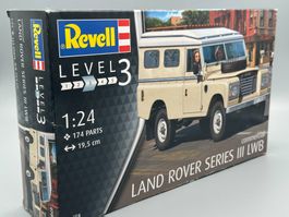 Land Rover Series III LWB Bausatz 1:24 Revell - neu OVP
