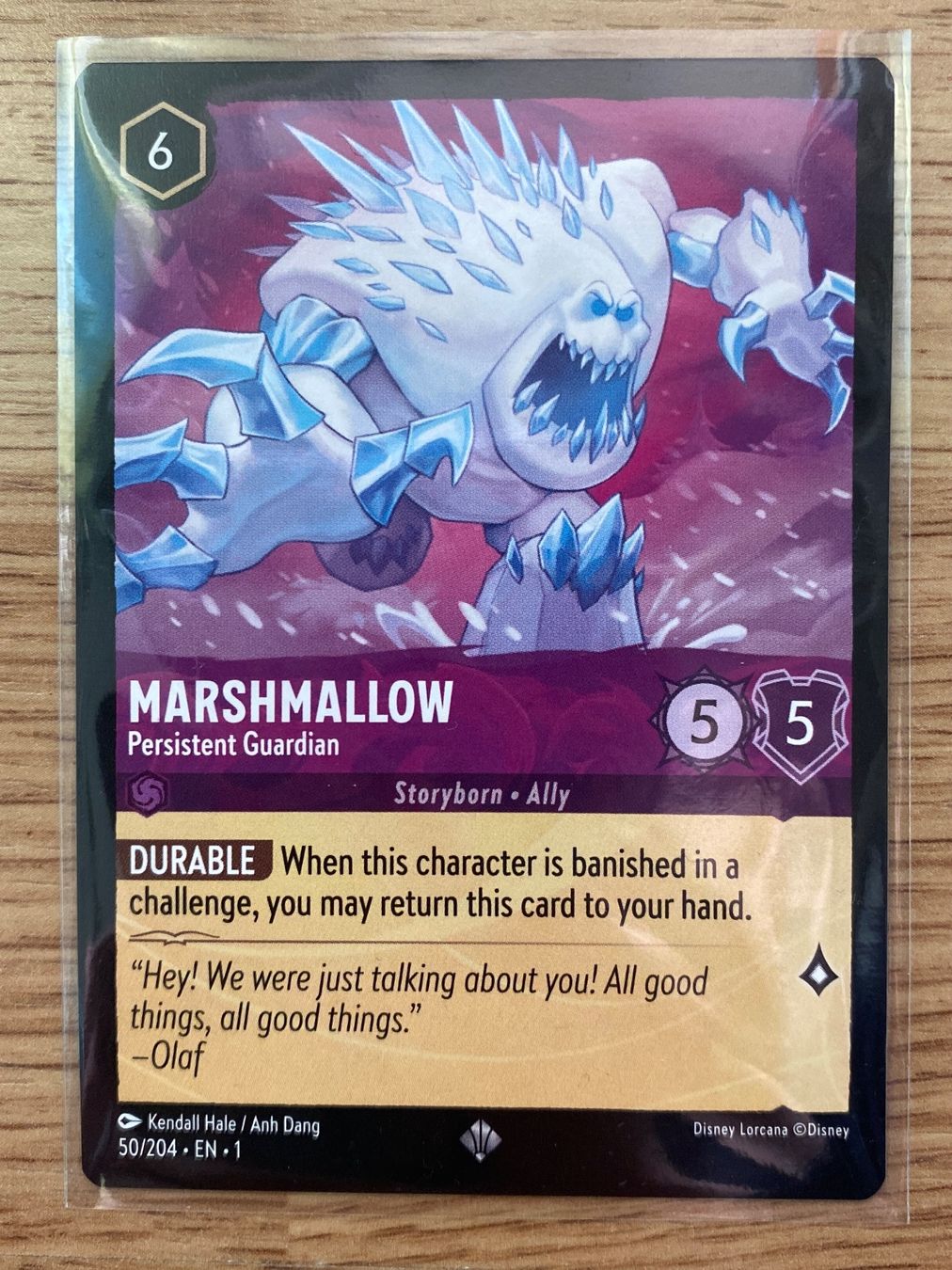 Disney Sammelbilder & Trading cards: Marshmallow EN Epic 50 Disney Lorcana 1 – Neu (gemäss Beschreibung) aus Rafz von SaintCruz