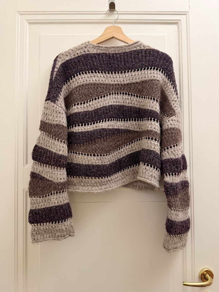 Zara Maglioni & Felpe: Zara Striped Knit Sweater - Size M – Usato da Lausanne venduto da bea_z8jl 1