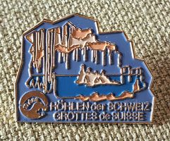 E976 - Pin Höhlen Grottes Schweiz Suisse