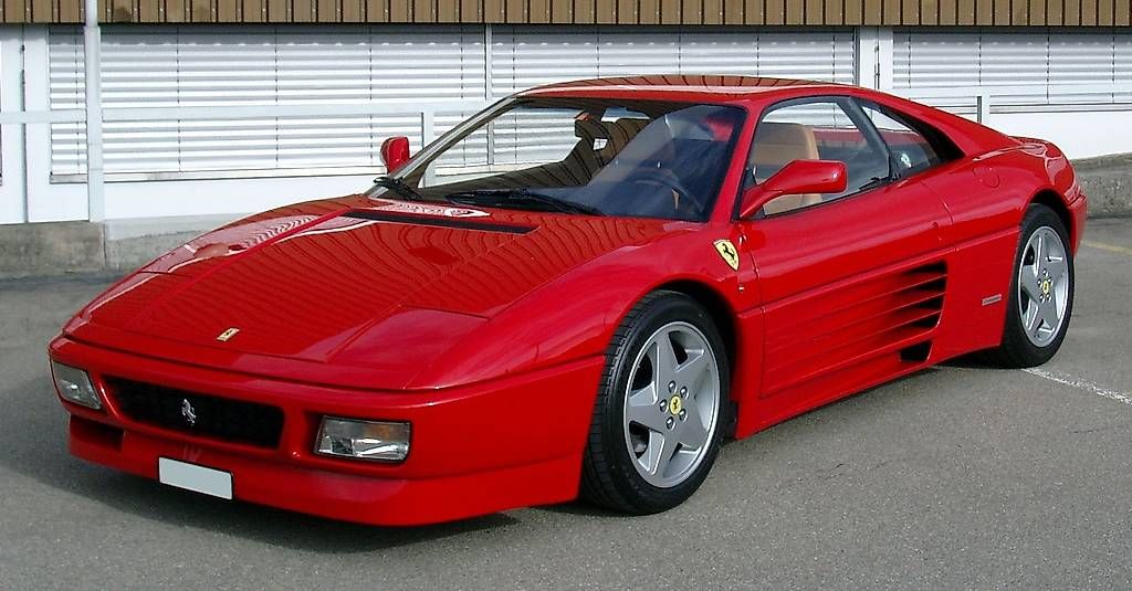 Ferrari Schilder: Original Emblem Ferrari 348tb – Gebraucht aus Mörschwil von Ferrari-V8 4