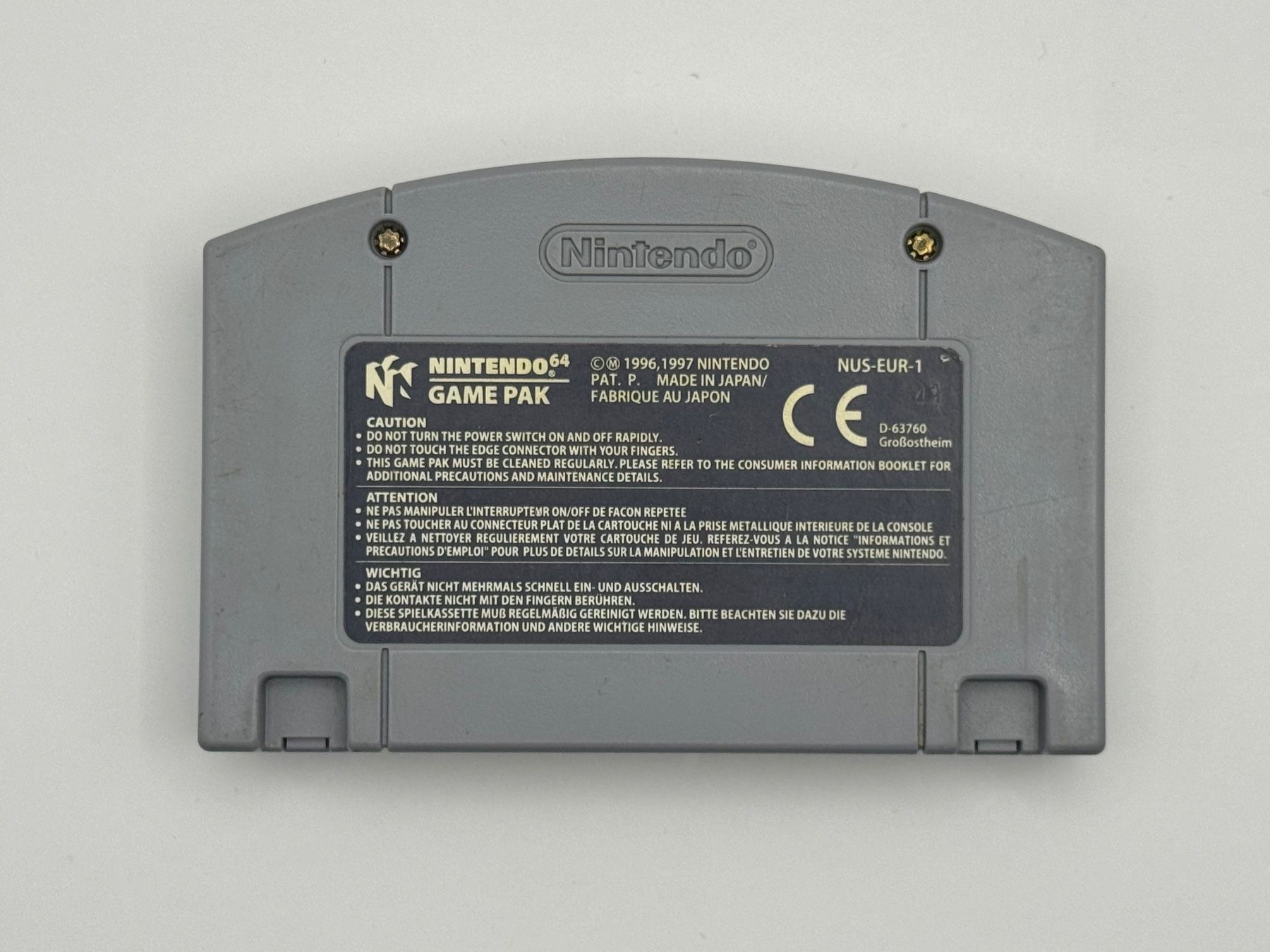Nintendo Giochi: N64 Super Smash Bros. – Usato da Bettlach venduto da awi_7jcb 1