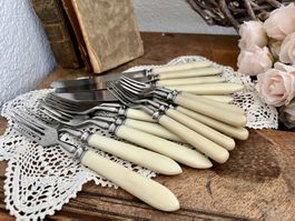 Alte, vintage Besteckset - Russisch - Gestempelt