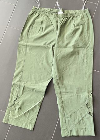 7/8 Chalou Sommerhose Gr.48 Olivgrün, neuwertig & bequem!