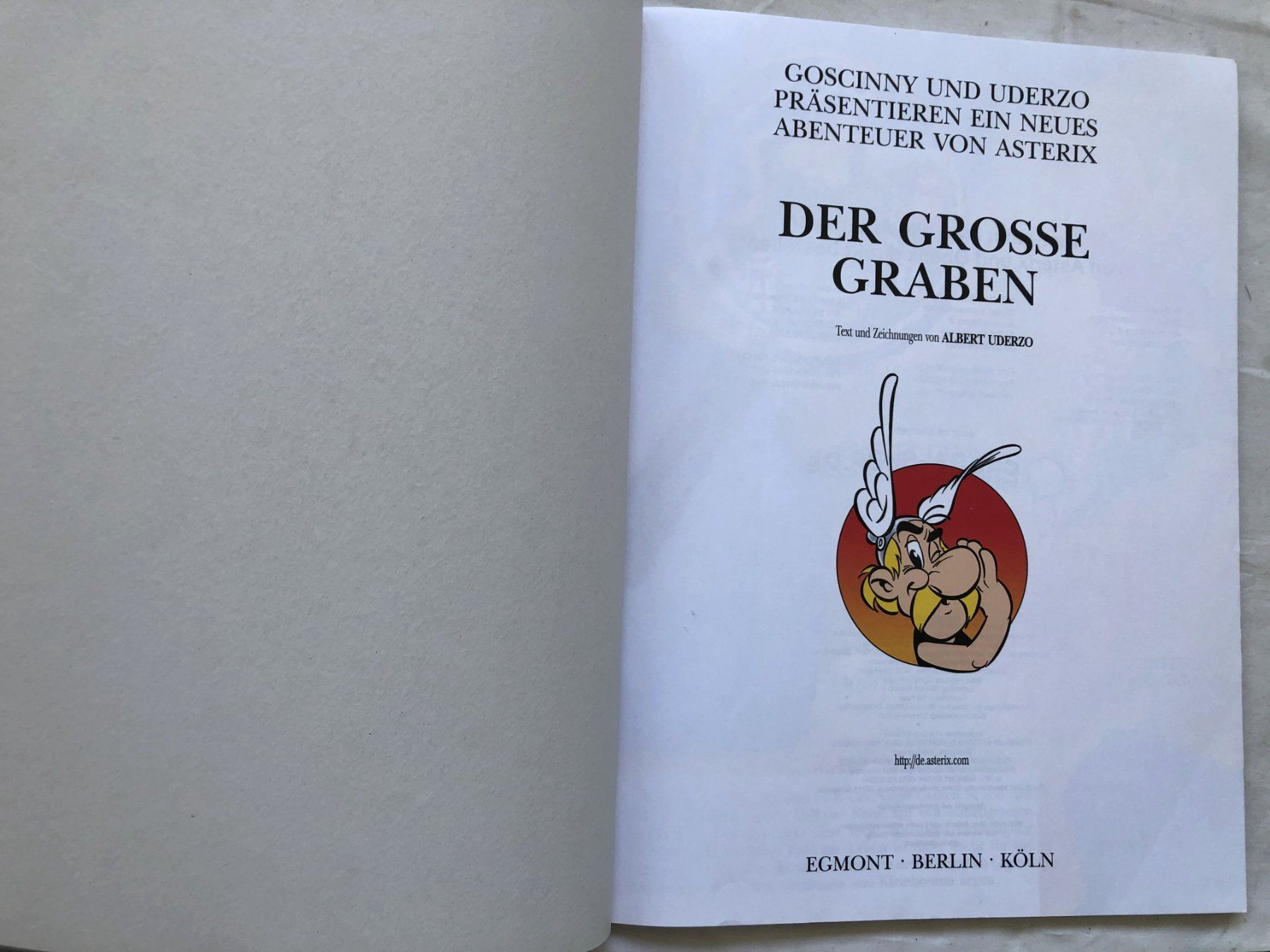 Fumetti: ASTERIX - Band 25 - Der grosse Graben – Usato da Schaffhausen venduto da durruti 1
