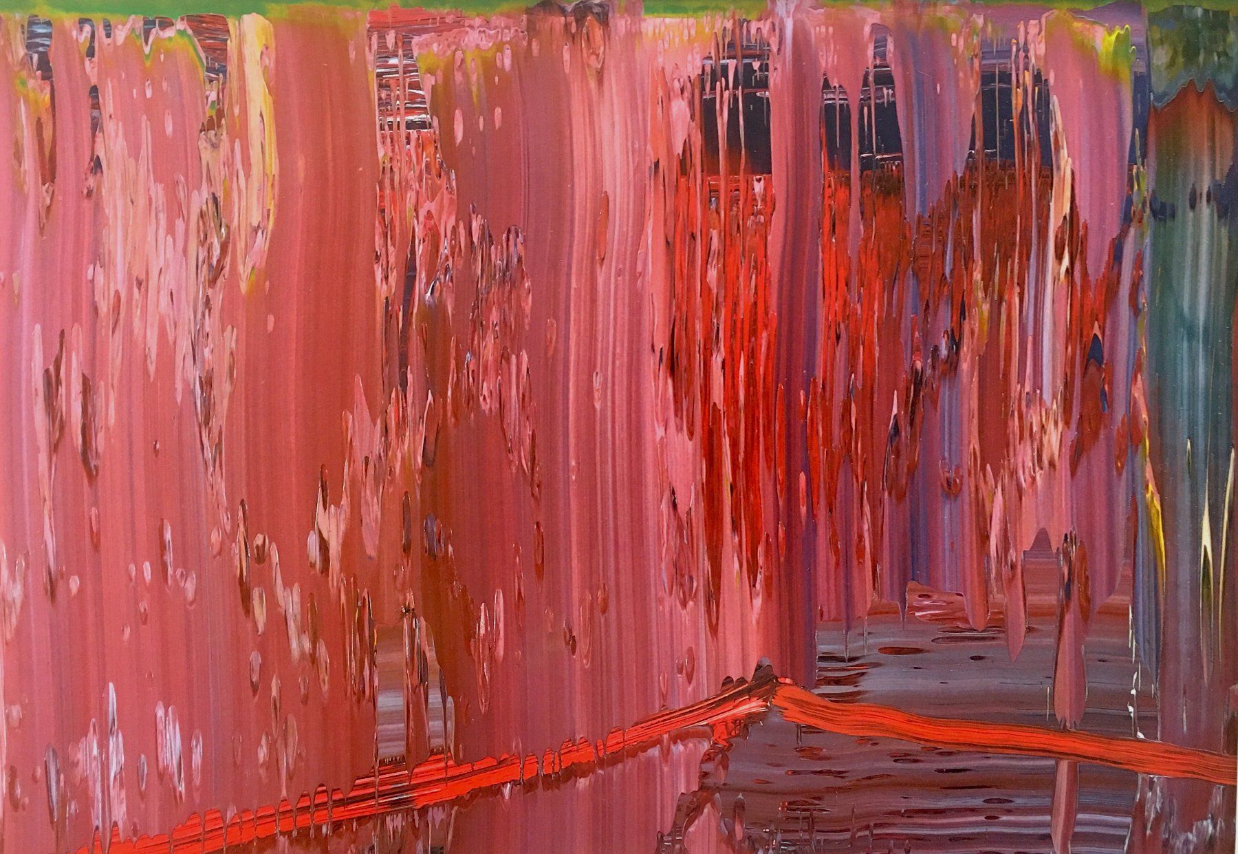 Grafica & Litografie: Gerhard Richter "Abstraktes Bild" Limitierter Kunstdruck – Usato da Nennigkofen venduto da juhit 2