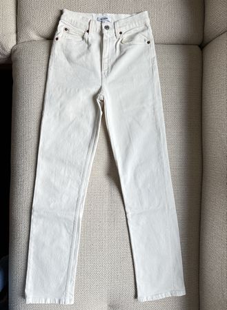 Redone Jeans High-Rise Straight Cut / Gr. 24