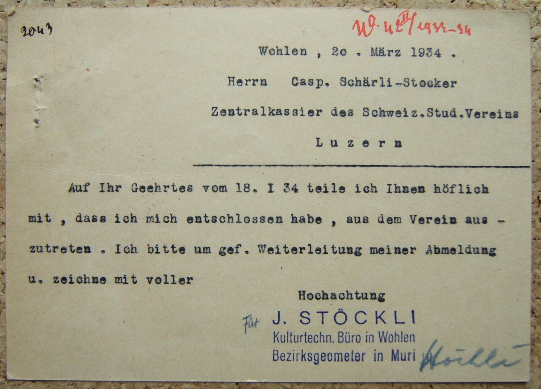 Tous les timbres: BILDPOSTKARTE OERÄGERI 1934 – D'occasion à Brunnen par Nonne04 1