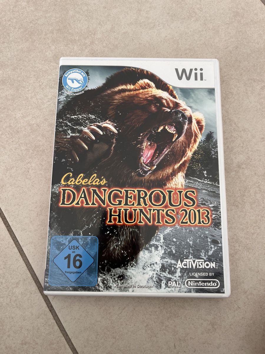 Nintendo Giochi: Dangerous Hunts 2013 – Wii Spiel – Usato da Suhr venduto da SchnapperCH