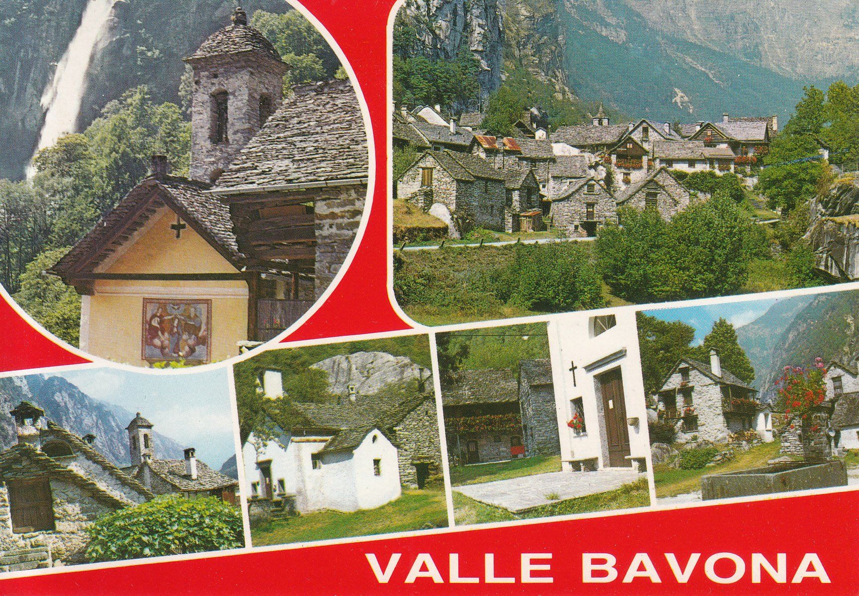 Cartoline postali: Valle Bavona, ca. 1970 – Usato da Bürglen TG venduto da StampGraf