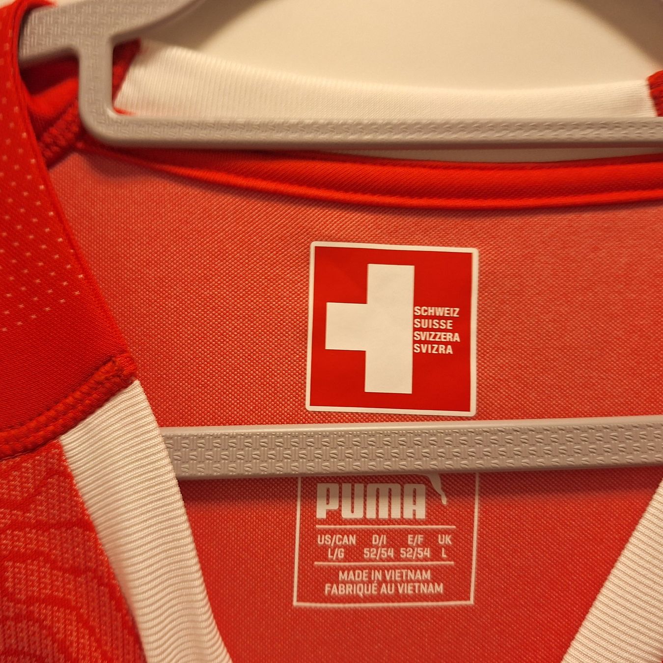 Canottiere & Pantaloni: Puma Suisse Nati 2010 L – Usato da Bellinzona venduto da LA-ropa-de-Juan 3