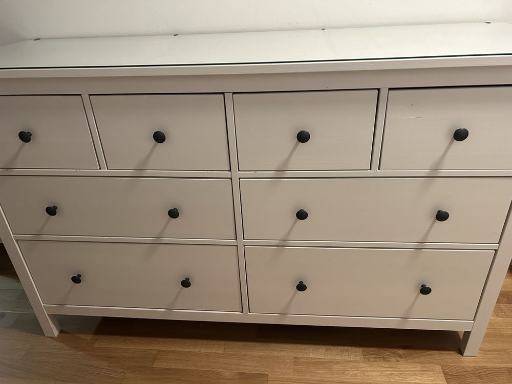 Elegantes Hemnes Kommode Masse Bild
