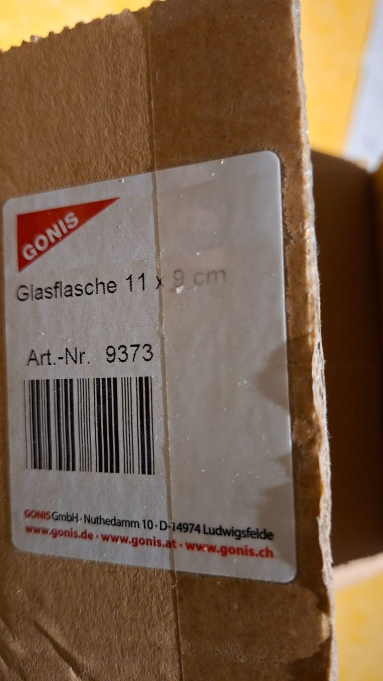 Gonis Bastelsets: Glasflasche – Neu und originalverpackt aus Bretzwil von eri_2gck 2