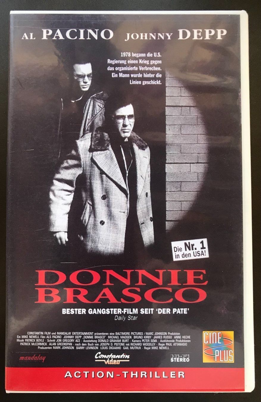 Tutti i VHS: Donnie Brasco – Usato da Arbon venduto da KaSaBo