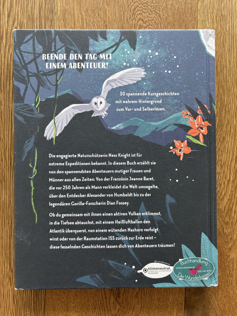 Bücher: Buch Gute Nacht Abenteurer – Gebraucht aus Horgen von Rafnaf 1