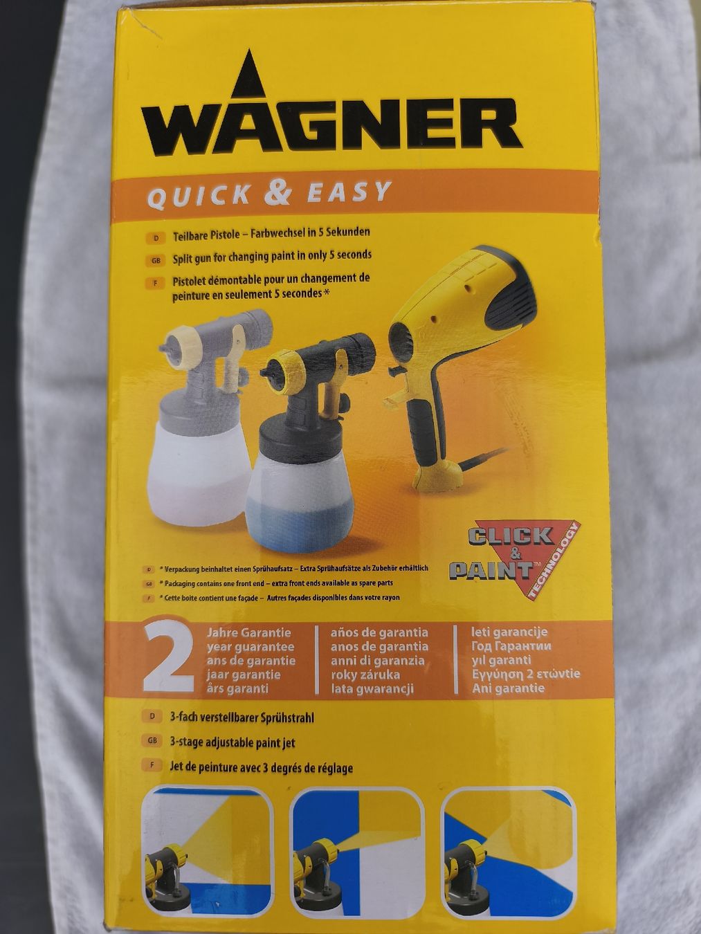 Wagner Tutti gli attrezzi: Farbspritzpistole Wagner NEU – Nuovo e nell'imballaggio originale da Recherswil venduto da Sruscha58 2