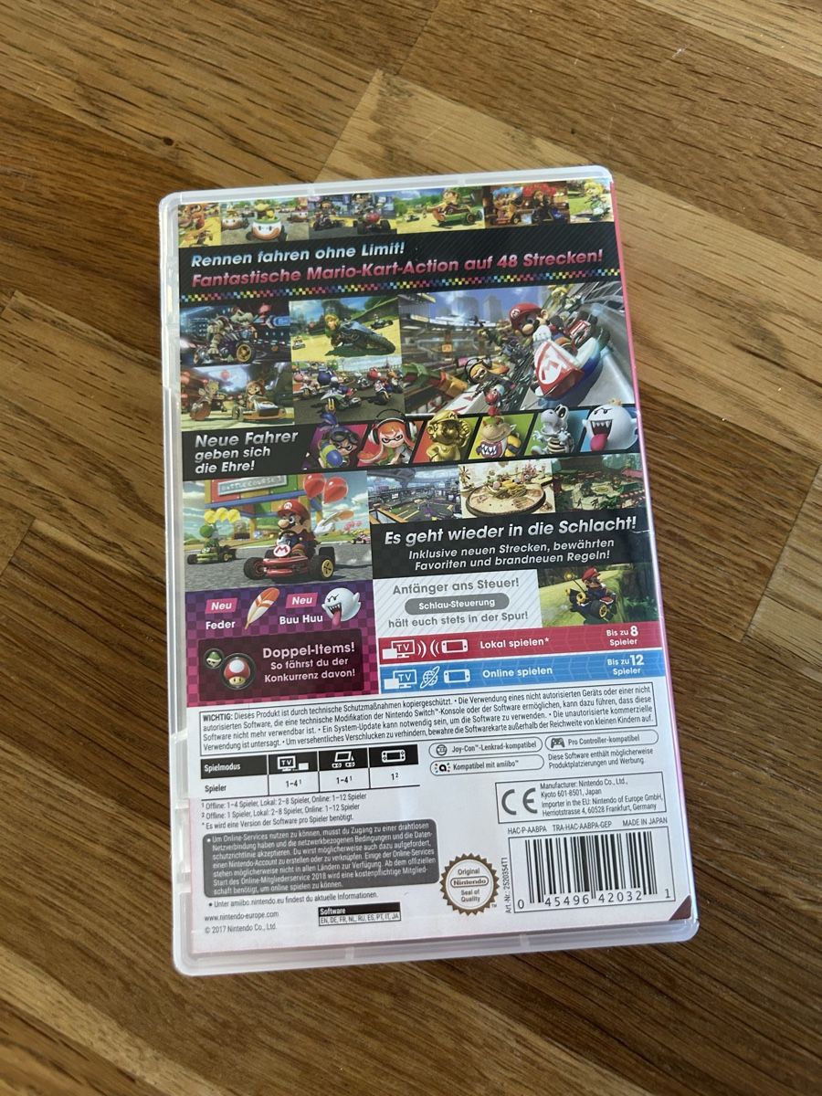 Giochi: Switch Spiel - Mariokart 8 Deluxe – Usato da Stettlen venduto da MimiMaus_ 1