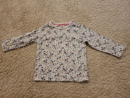 Mädchen Langarmshirt Einhorn Gr. 80 Top Zustand!