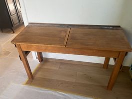 pupître d'écolier ancien