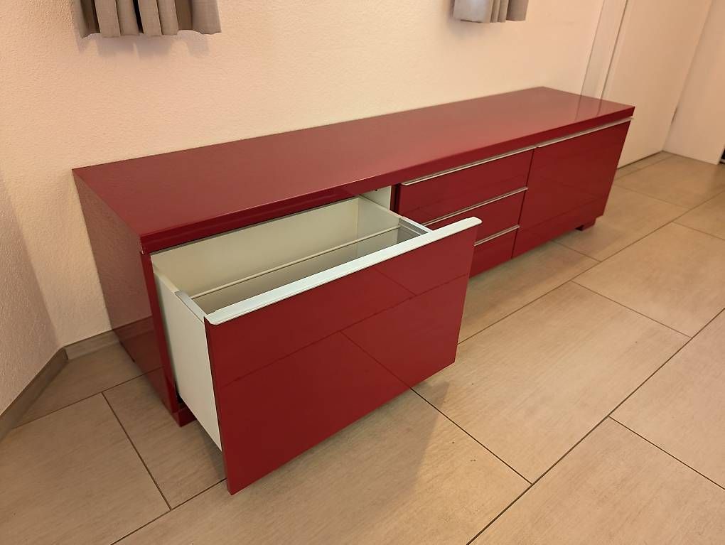 Cassettiere: Sideboard rot  – Usato da Mels venduto da key510 1